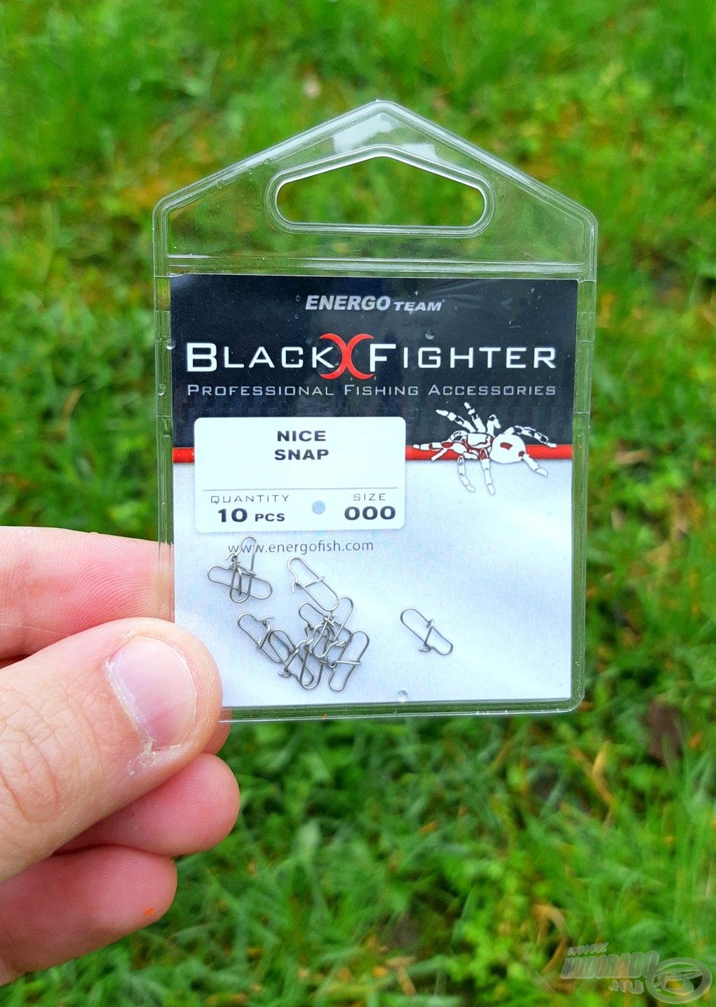 Az Energoteam Black Fighter Nice 000 kapocs könnyű és megbízható