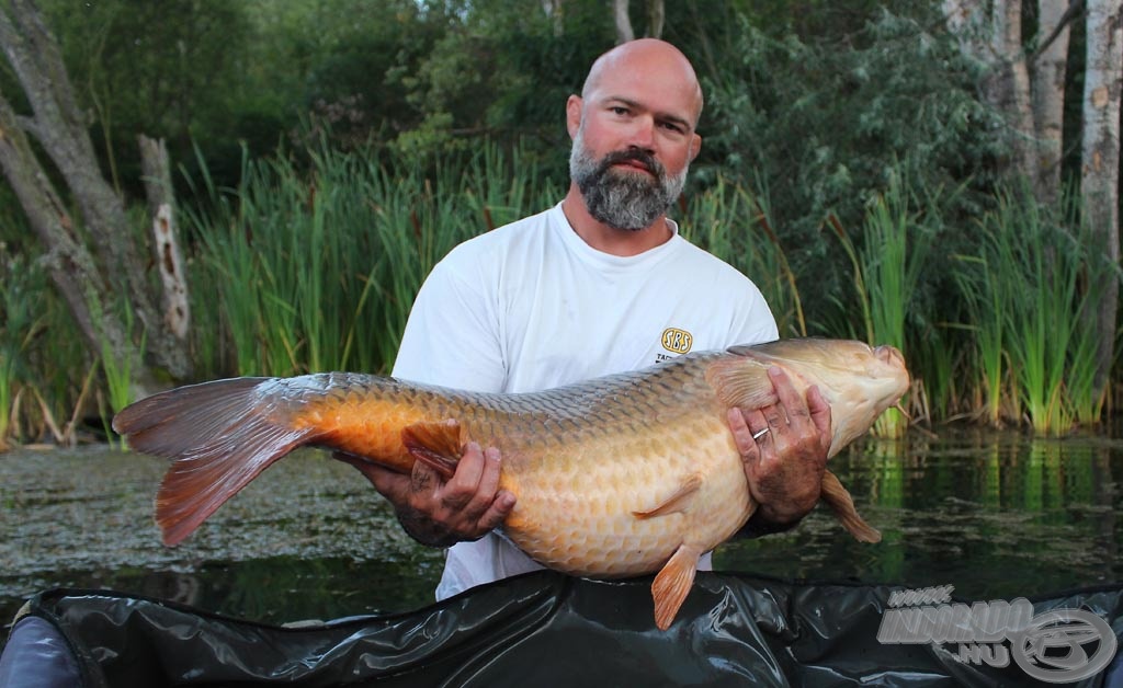 Otti is feliratkozott a 25+-osok listájára! A hal súlya: 25,20 kg