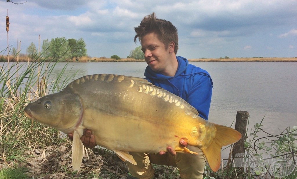 Tipikus „amikor minden összejön” horgászat. Újabb 10 kg feletti ponty szavazott a kékre…