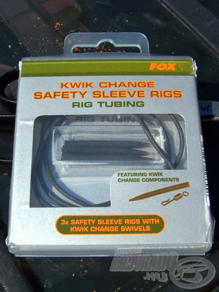 FOX Kwik Change Safety Sleeve Rigs RigTubing