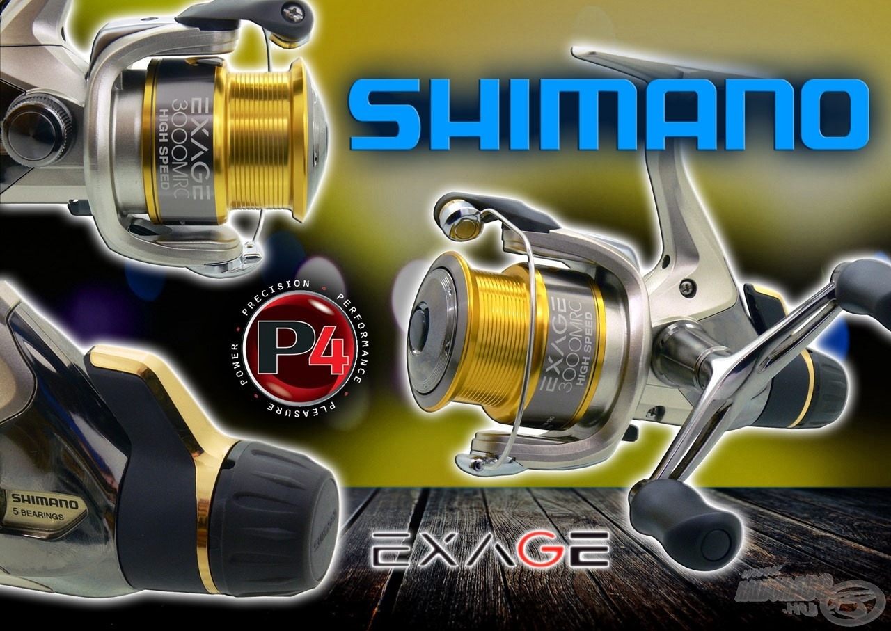 Shimano Exage 3000 HS MRC harcifékes orsó a finom módszerekhez