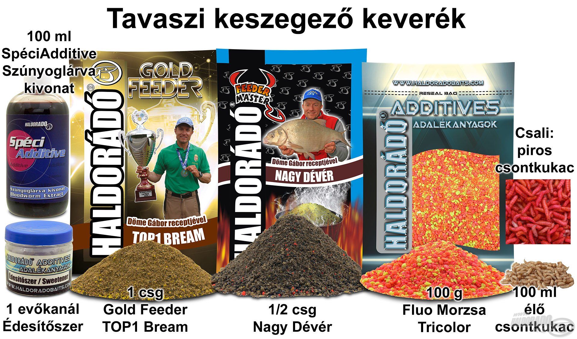 Tavaszi keszegező keverék