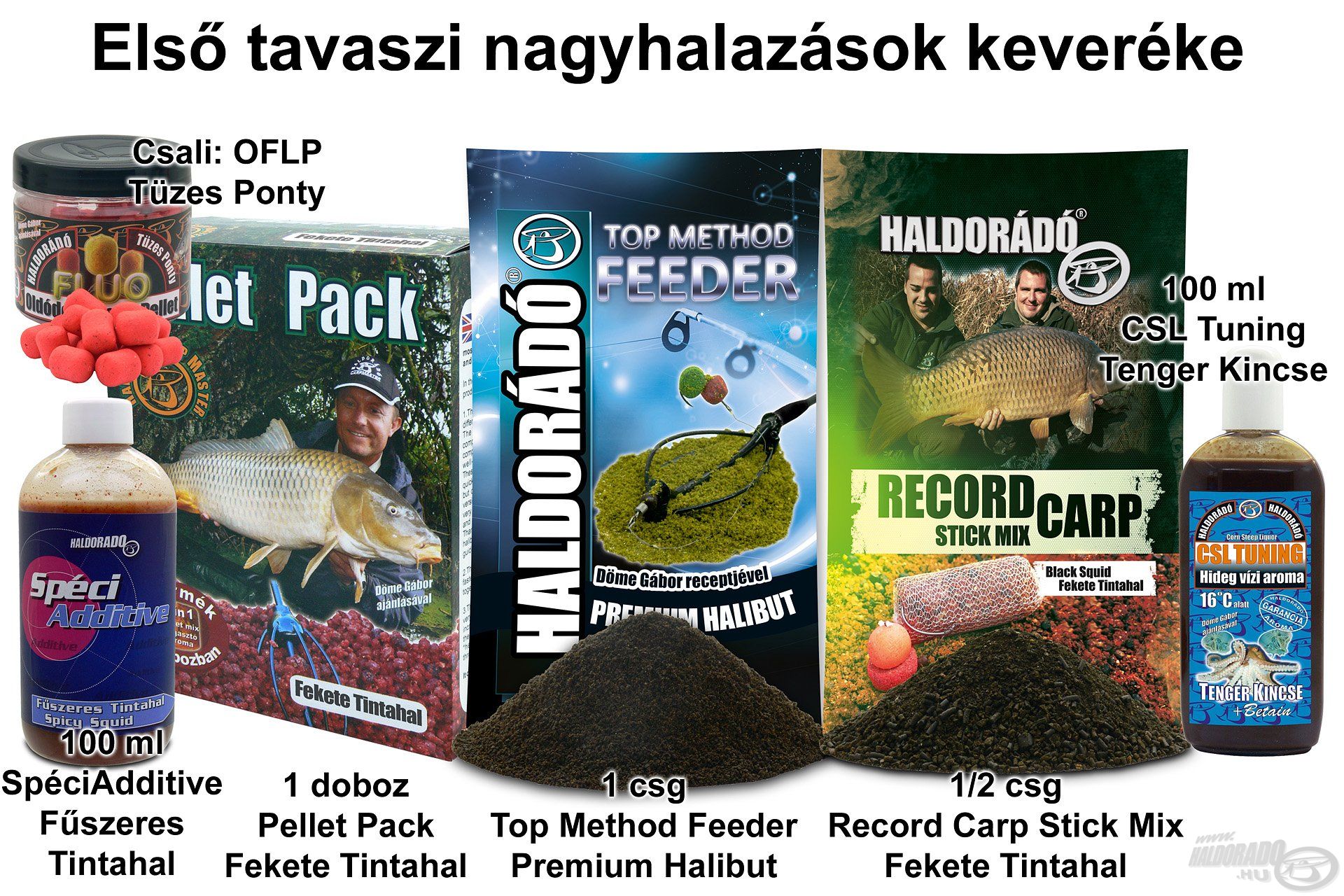 Első tavaszi nagyhalazások keveréke