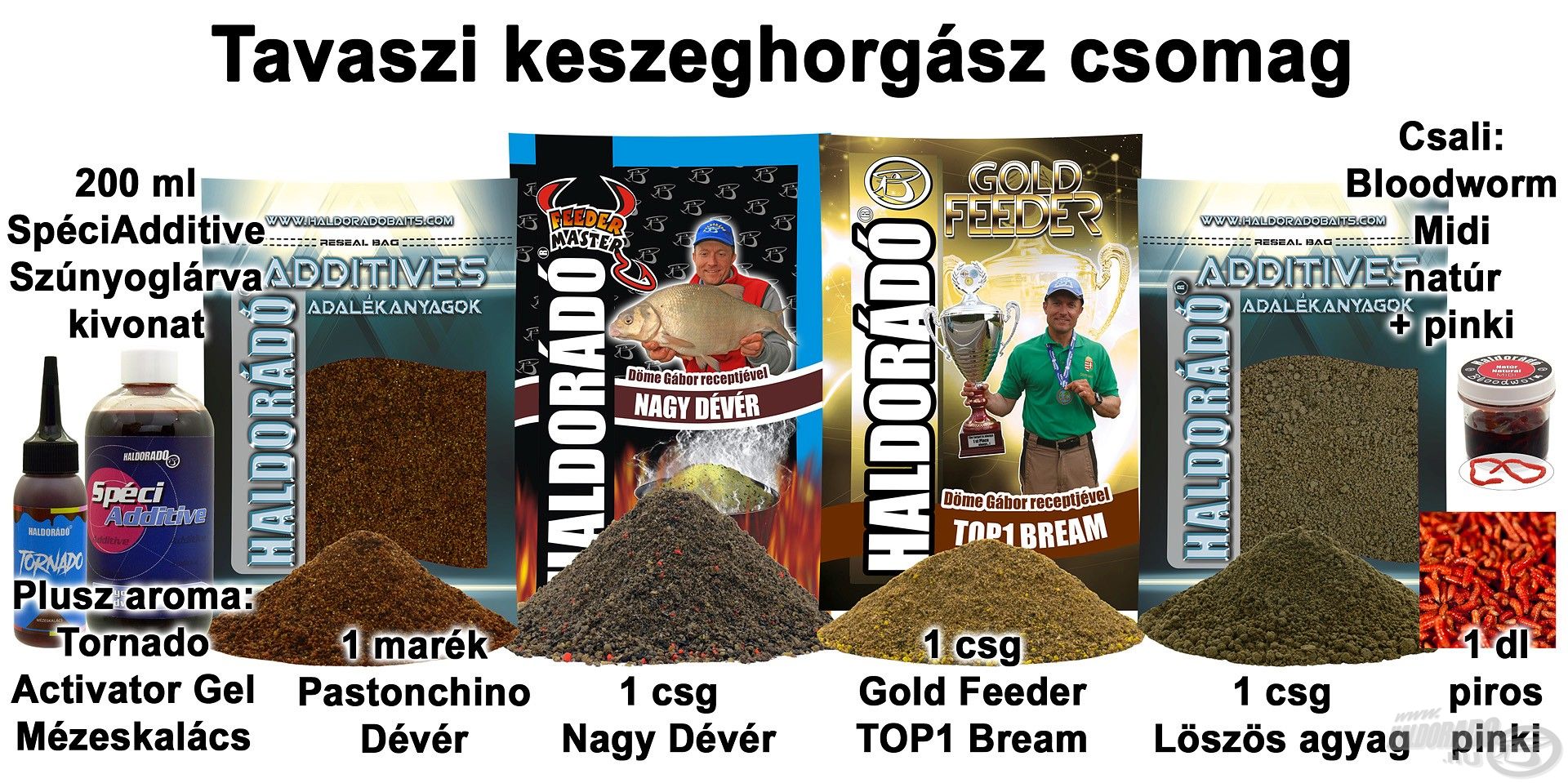 Tavaszi keszeghorgász csomag