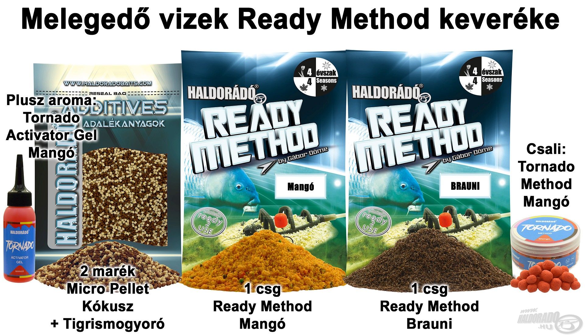 Melegedő vizek Ready Method keveréke