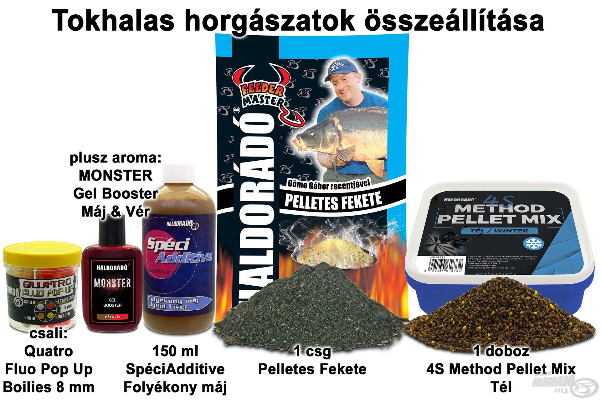 Tokhalas horgászatok összeállítása