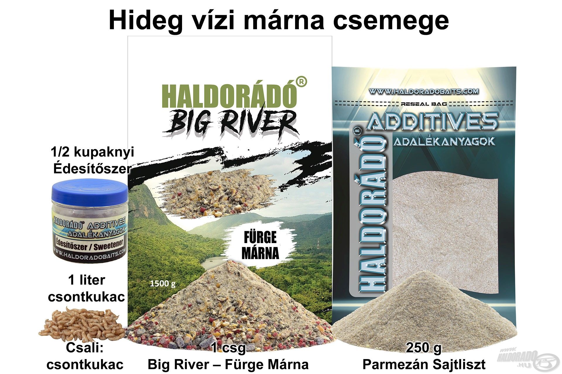 Hideg vízi márnacsemege