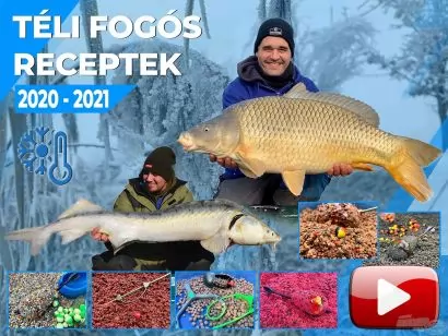 Téli fogós receptek lehűlt vizekre 2020-2021