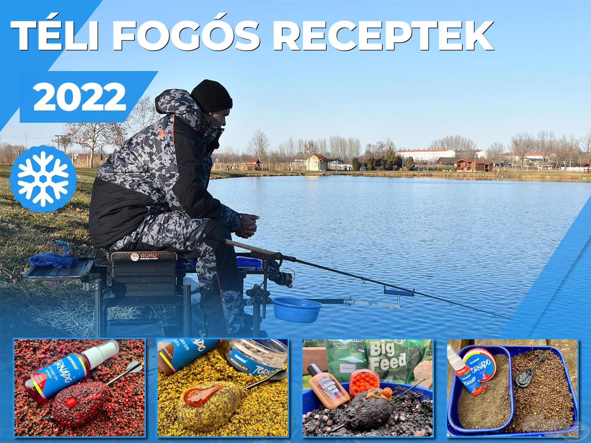 Téli fogós receptek lehűlt vizekre 2022-2023