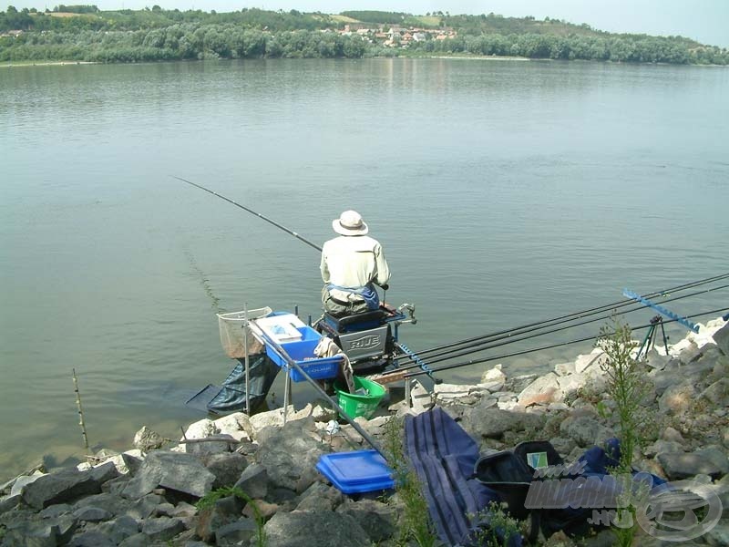 Nagyon szeretek itt horgászni, és nagyon érzem a víz és a halak minden jelzését, rezdülését