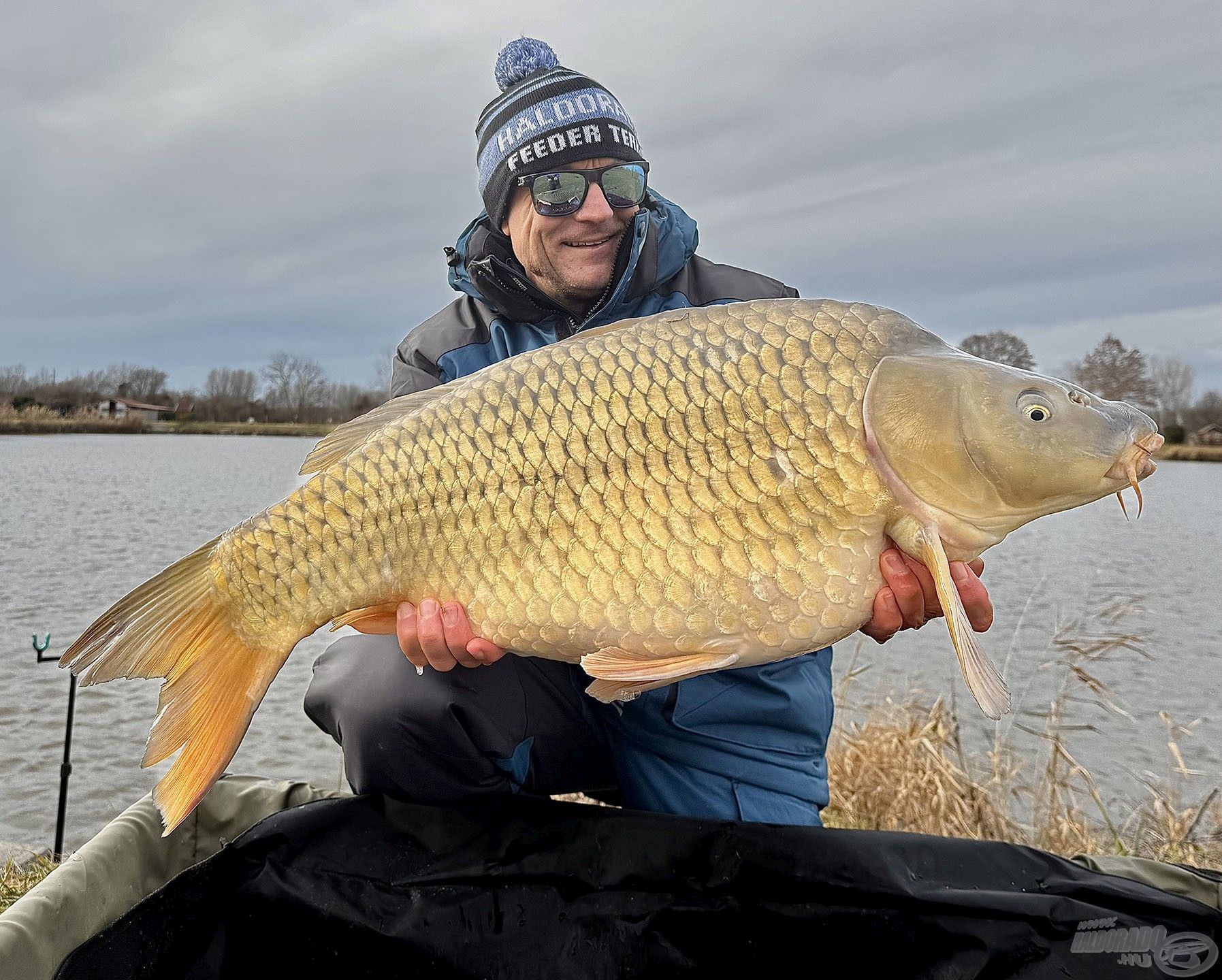 Az idei első 10 kg feletti pontyom