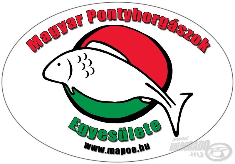 A Magyar Pontyhorgászok Egyesületének logója