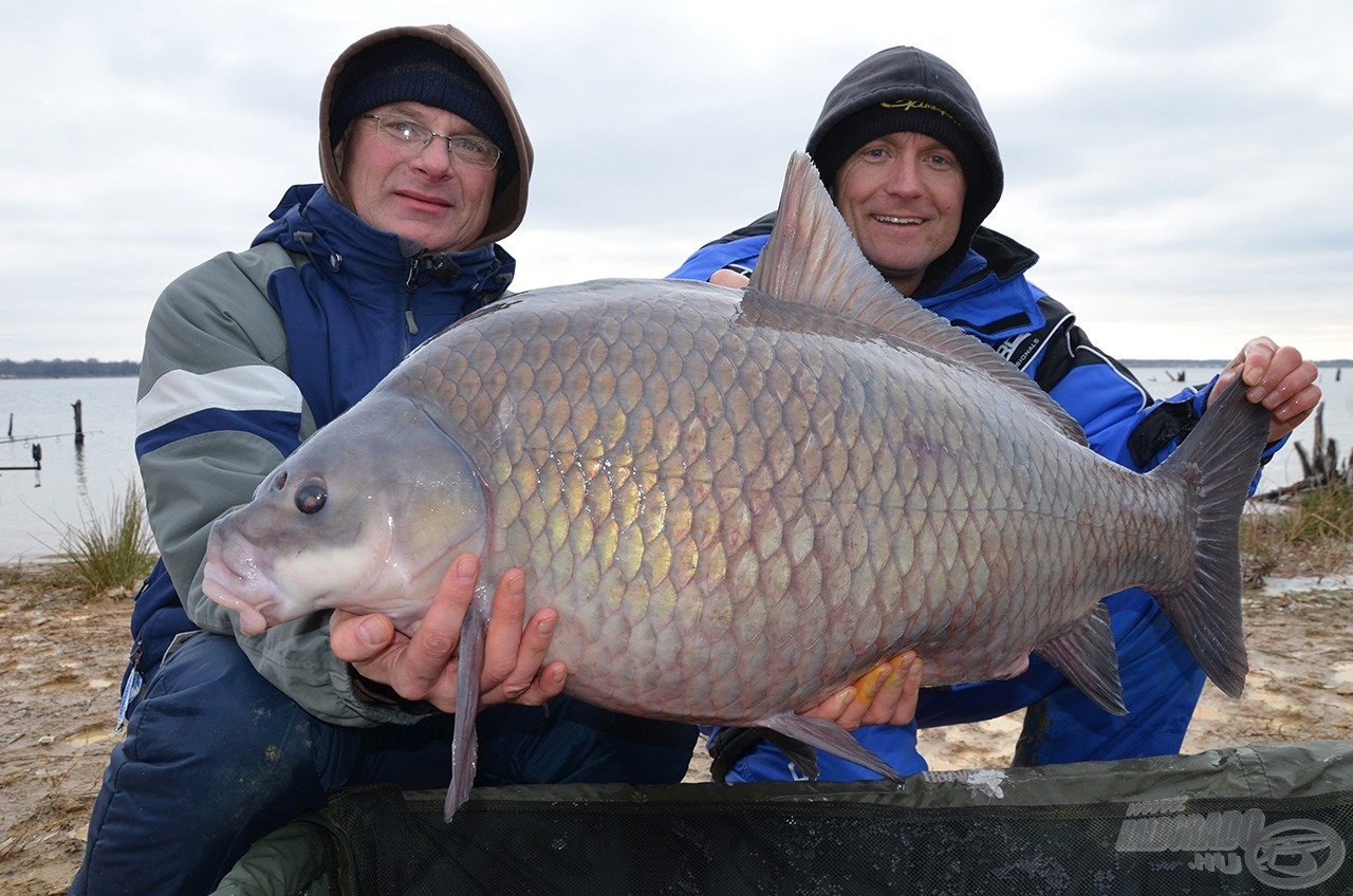 A sors kegyes volt hozzánk: István már az első horgásznapon kifogott egy 20,42 kg-os Buffalo Carpot!