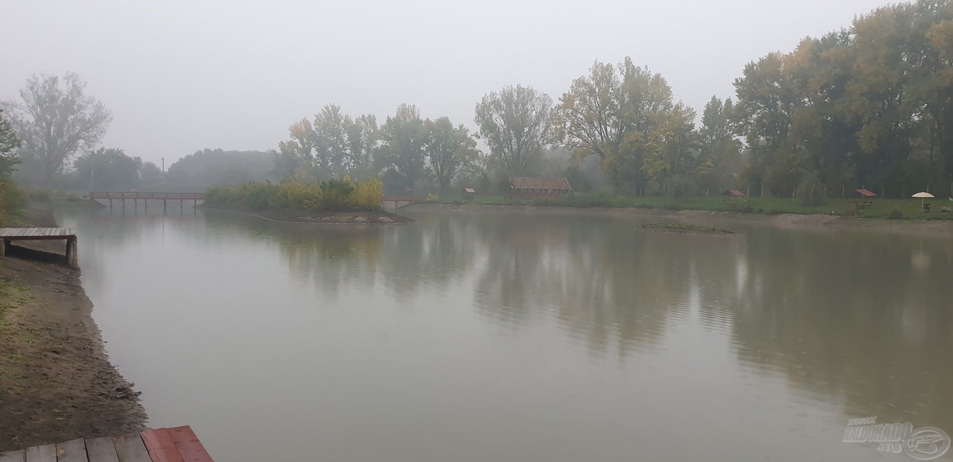 Borult idő fogadott a vízparton