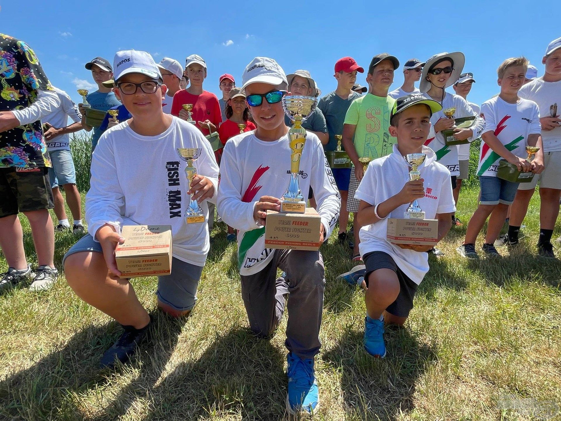 A VII. Haldorádó Junior Feeder Kupa gyermek kategóriájának legjobbjai