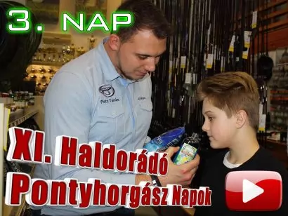 XI. Haldorádó Pontyhorgász Napok 3. nap beszámoló