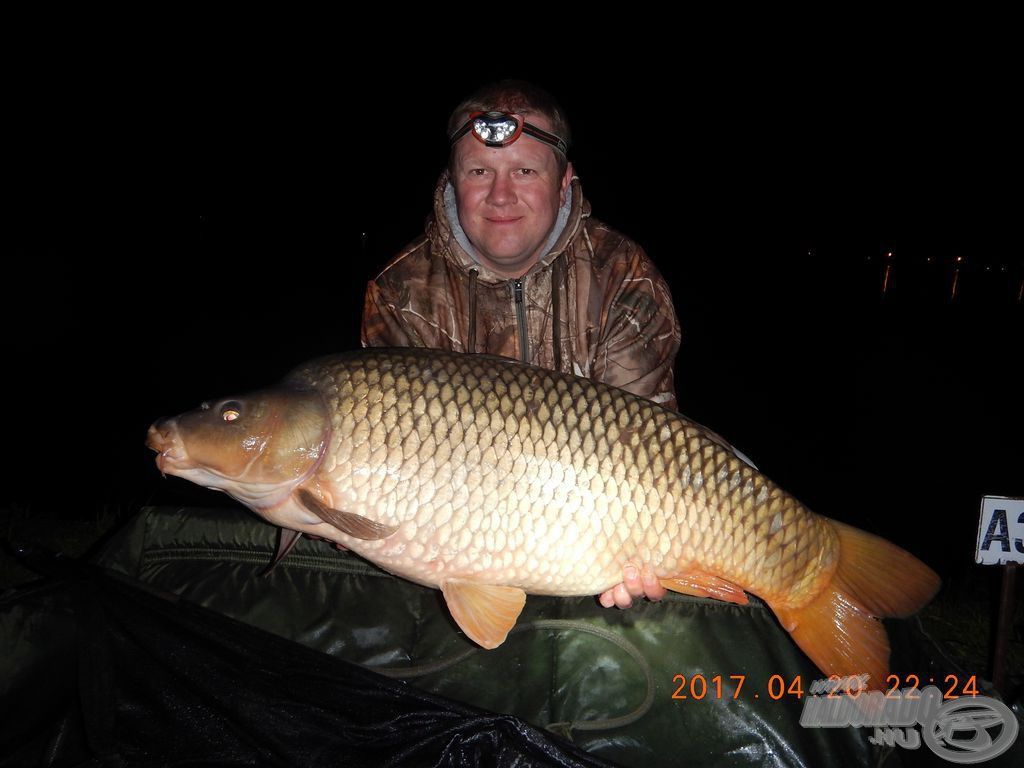 Az első szakasz legnagyobb hala, úton a 17 kg felé