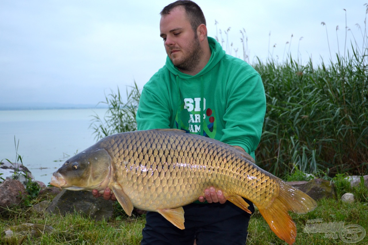 Ismét egy 10 kg-ot megahaladó, gyönyörű tőponty