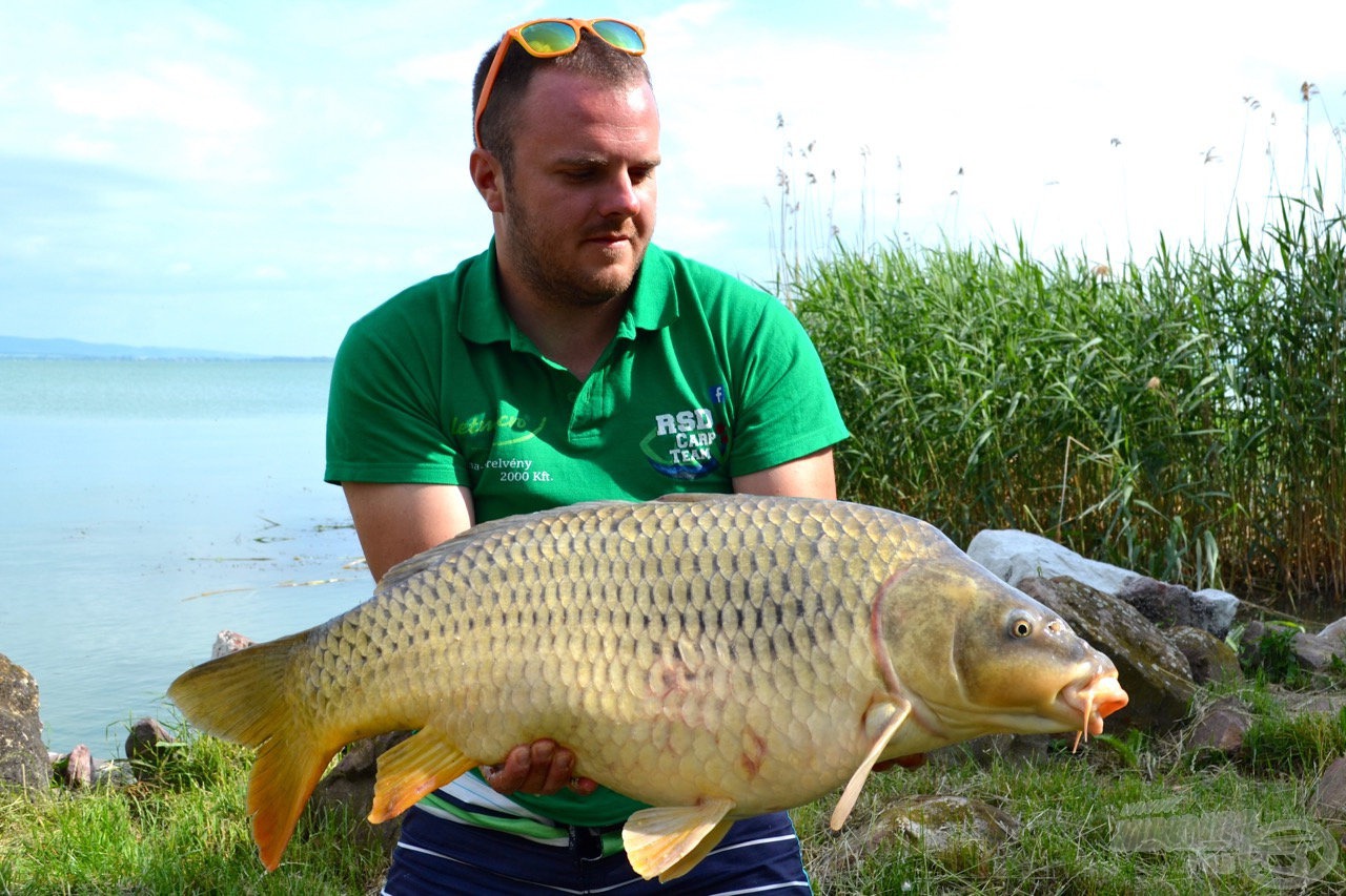 A csodás körülmények között fogott bajszos kerek 10 kilót nyomott, ő egy örök emlék marad számomra