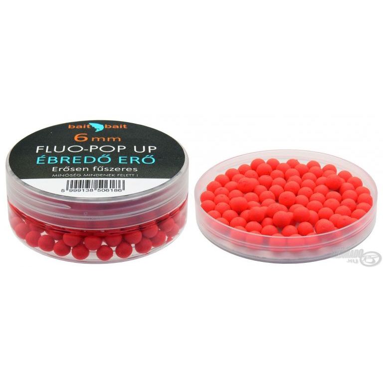 Bait Bait Fluo Pop Up 6 mm - Ébredő Erő