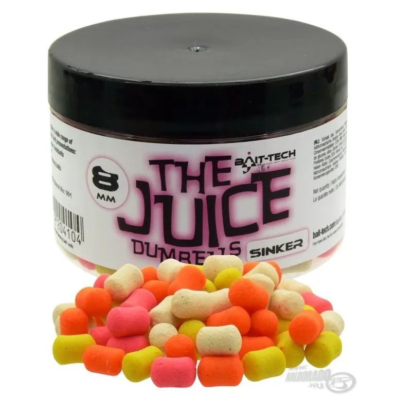 Bait-Tech The Juice Dumbells - süllyedő 8 mm / 1