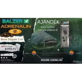 BALZER Adrenalin Cat Bone Stupek 2 m + Ajándék