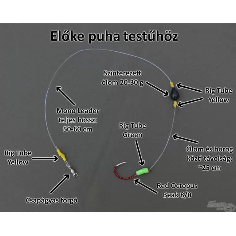 BLACK CAT Mono Leader 50 m 1,2 mm / 5