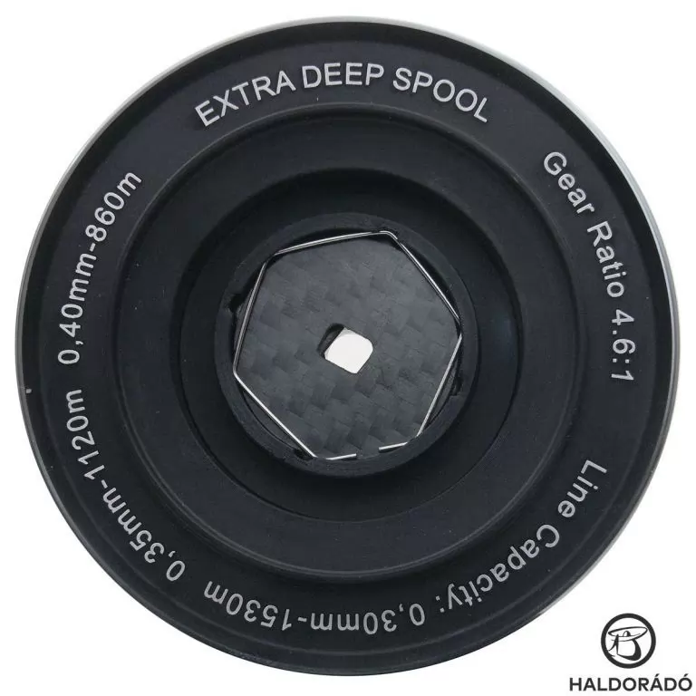 BLACK EDITION BC 14000 FD - extra nagy zsinórkapacitású elsőfékes nagypontyos orsó / 11