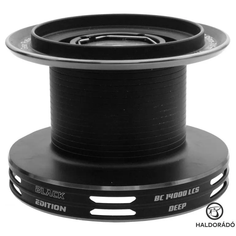BLACK EDITION BC 14000 LCS nyeletőfékes nagypontyos orsó pótdobbal, díszdobozban / 8