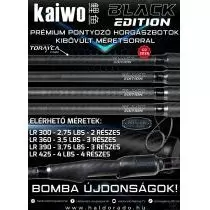 BLACK EDITION Kaiwo LR 300 2,75 Lbs - behúzós, csónakos nagypontyos horgászbot