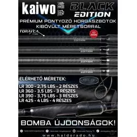 BLACK EDITION Kaiwo LR 300 2,75 Lbs - behúzós, csónakos nagypontyos horgászbot