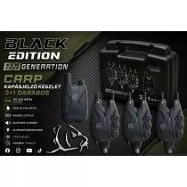 BLACK EDITION NEW GENERATION Carp Kapásjelző készlet 3+1 darabos termék kép