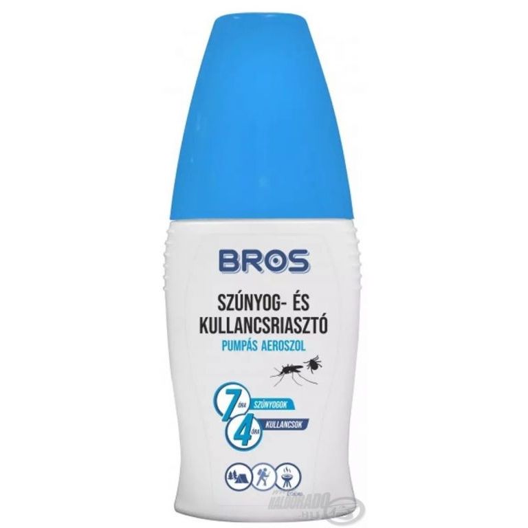 BROS Szúnyog és kullancsriasztó pumpás 50 ml