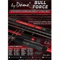 By Döme BULL FORCE Feeder 360RXH extra erős folyóvízi feeder horgászbot termék kép