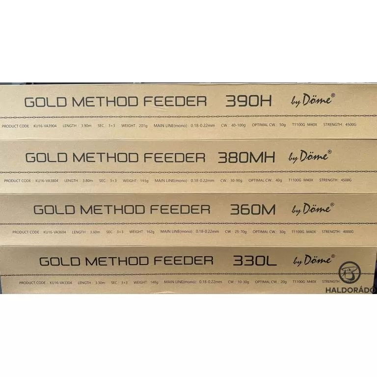 By Döme Kaiwo Gold Method Feeder 330L horgászbot / 14