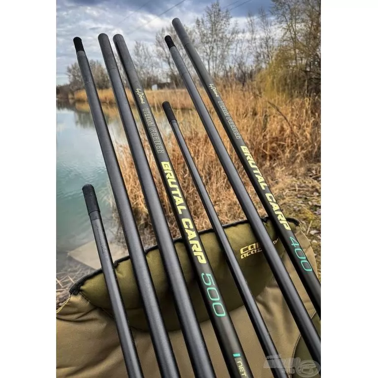 By Döme TEAM FEEDER Brutal Carp rakós merítőnyél 4 m / 3