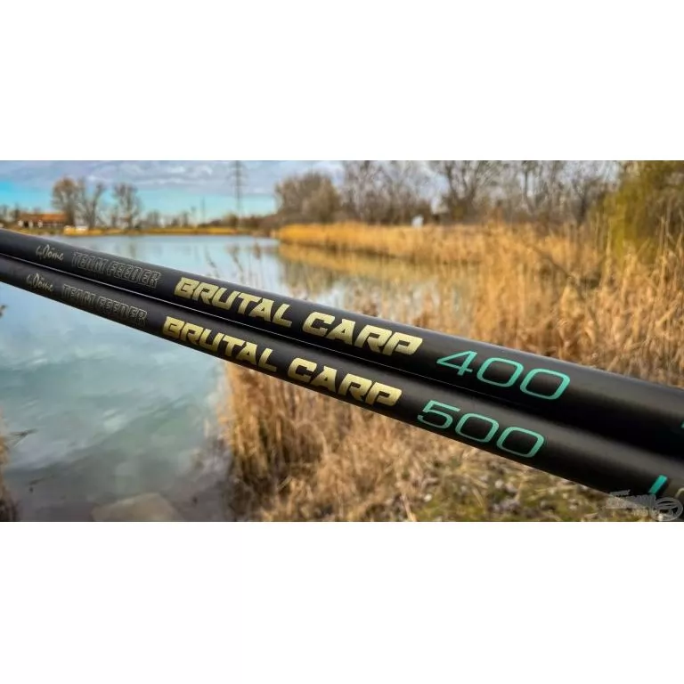 By Döme TEAM FEEDER Brutal Carp rakós merítőnyél 5 m / 5