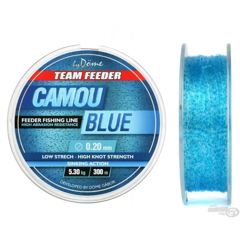 By Döme TEAM FEEDER Camou Blue Line 0,25 mm / 1