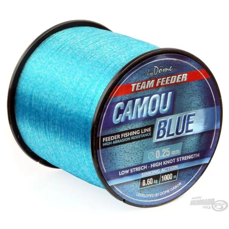 By Döme TEAM FEEDER Camou Blue Line 1000 m - 0,22 mm / 1