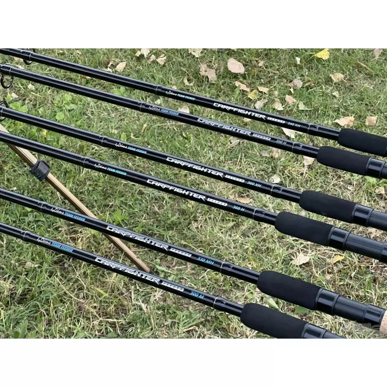By Döme TEAM FEEDER Carp Fighter Feeder 300M horgászbot + Dobókesztyű ujj / 7