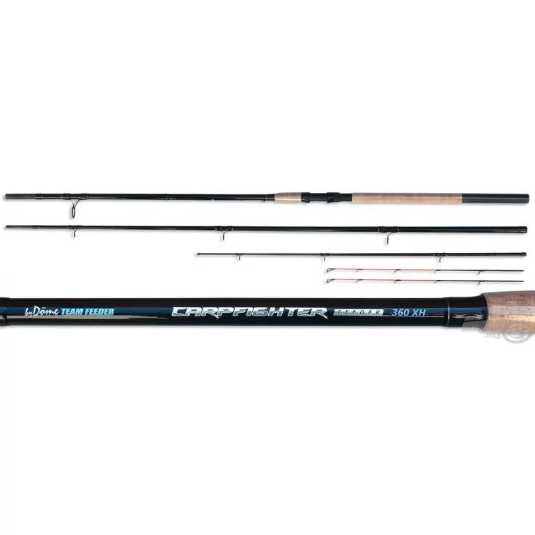 By Döme TEAM FEEDER Carp Fighter Feeder 360XH horgászbot + Dobókesztyű ujj / 2