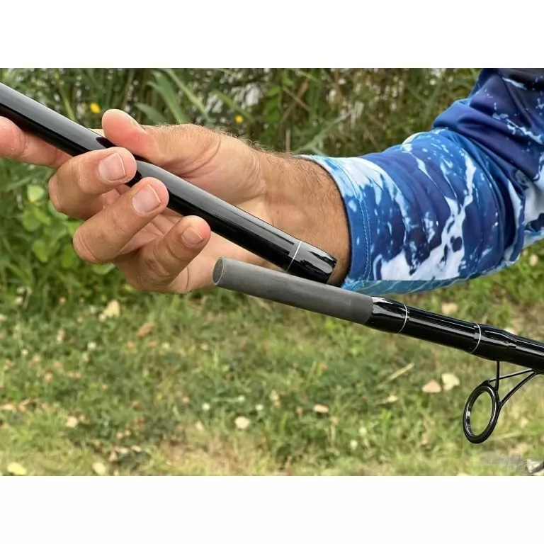 By Döme TEAM FEEDER Carp Fighter Feeder 390H horgászbot + Dobókesztyű ujj / 14