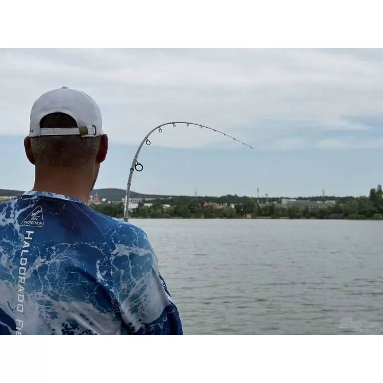 By Döme TEAM FEEDER Carp Fighter Feeder 390H horgászbot + Dobókesztyű ujj / 19