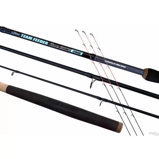 By Döme TEAM FEEDER Fine Max 390H horgászbot + Dobókesztyű ujj