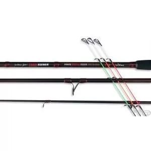 By Döme TEAM FEEDER Power Fighter Feeder 390H horgászbot + Dobókesztyű ujj