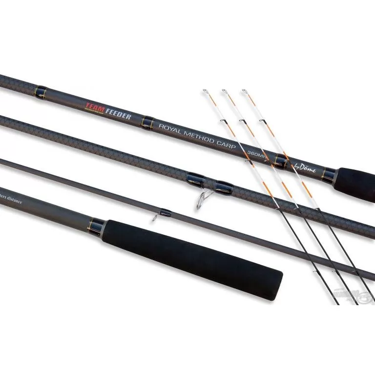 By Döme TEAM FEEDER Royal Method Carp 360MH horgászbot + Dobókesztyű ujj / 1