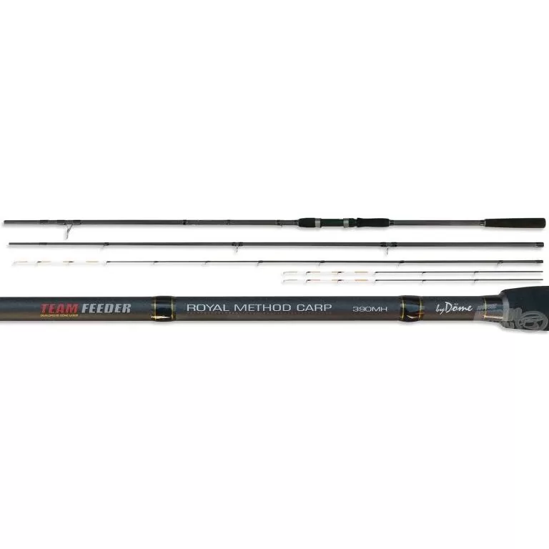 By Döme TEAM FEEDER Royal Method Carp 390MH horgászbot + Dobókesztyű ujj / 2