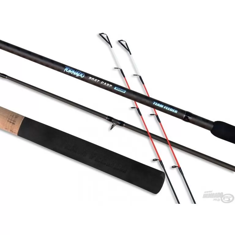 By Döme TEAM FEEDER Tornado Boat Carp 300XH horgászbot + Dobókesztyű ujj / 1