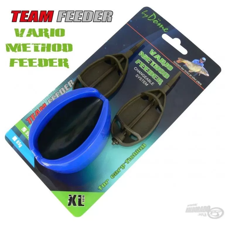 By Döme TEAM FEEDER Vario Method Feeder kosár szett XL 55 g / 1