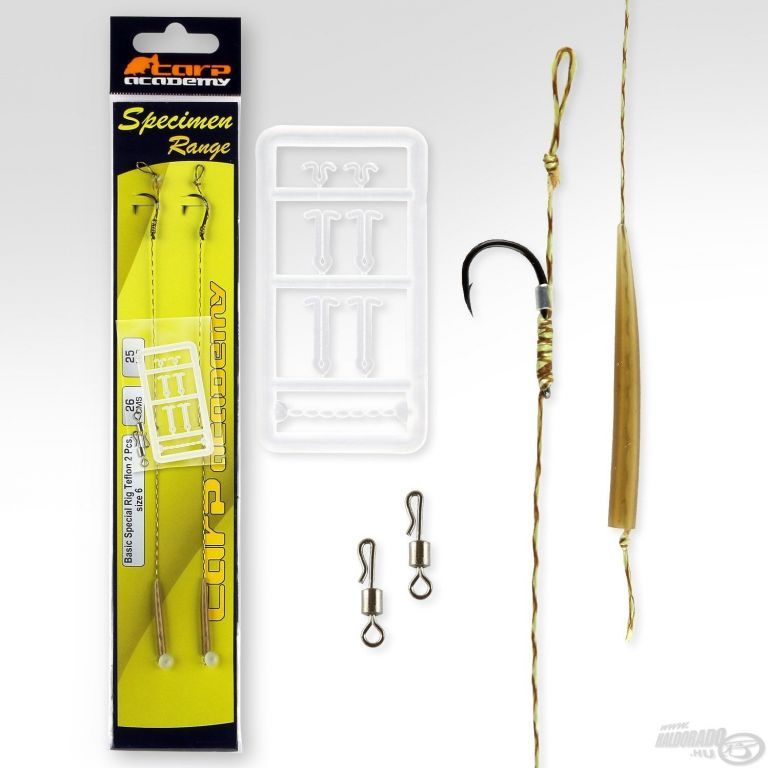 CARP ACADEMY Basic Special Rig Teflon - 4 / 25 Lbs